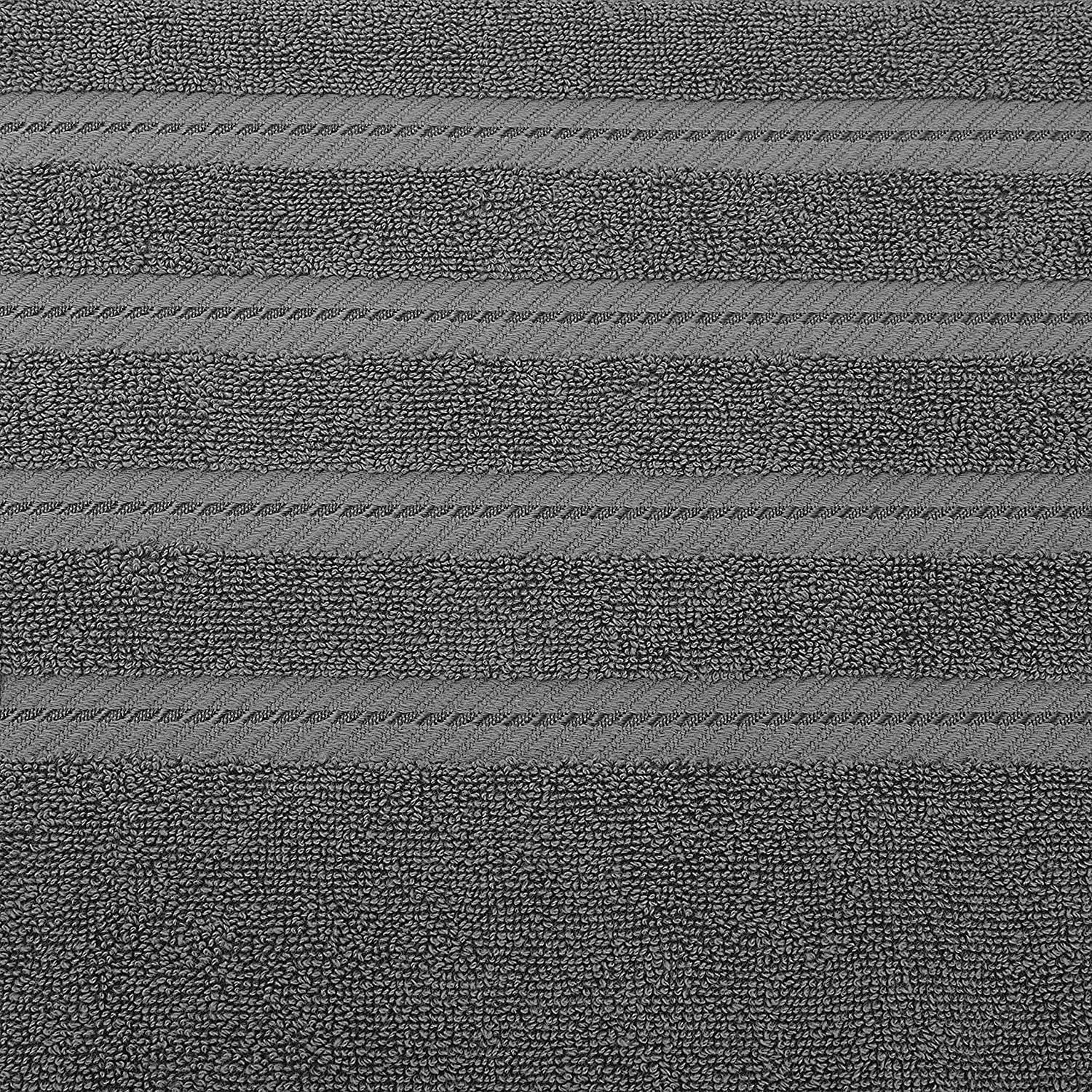 Hilton Style Luxury Hotel Bath Towels 100% Turkish Cotton White Plush