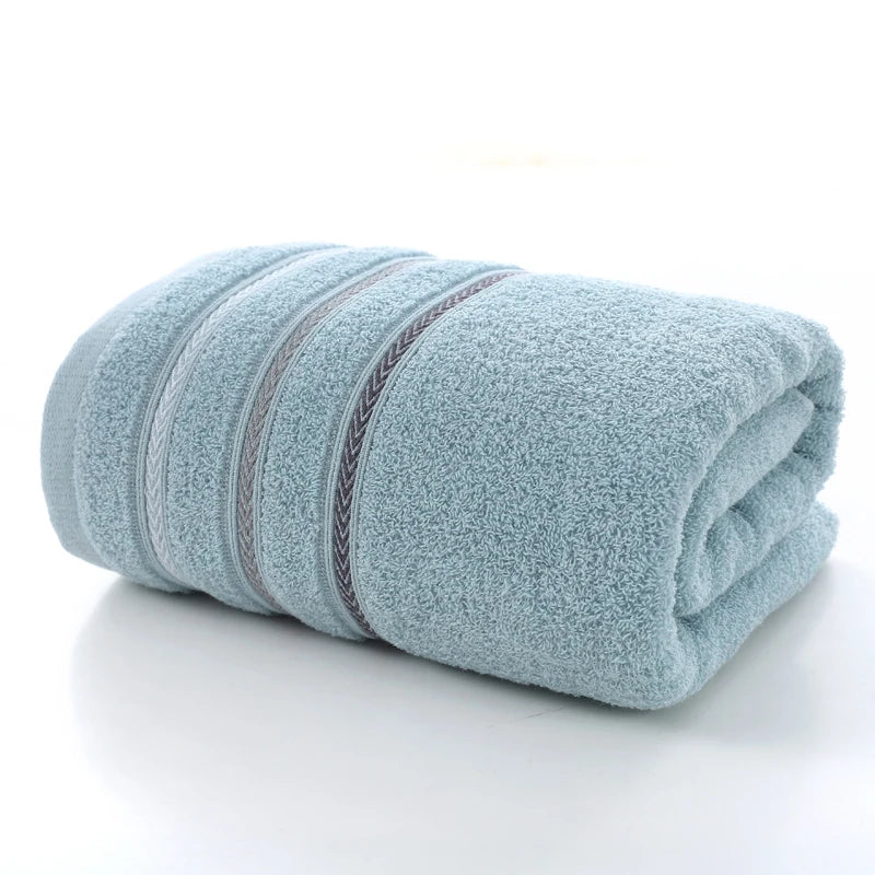 Luxury Hotel Quality Cotton Bath Towel, Soft Comfortable 70x140cm