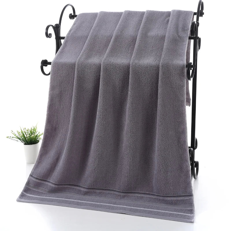 Luxury Hotel Quality Cotton Bath Towel, Soft Comfortable 70x140cm