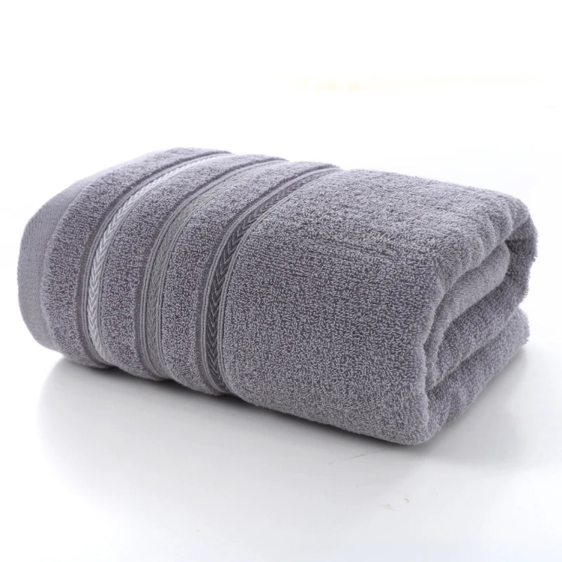 Luxury Hotel Quality Cotton Bath Towel, Soft Comfortable 70x140cm