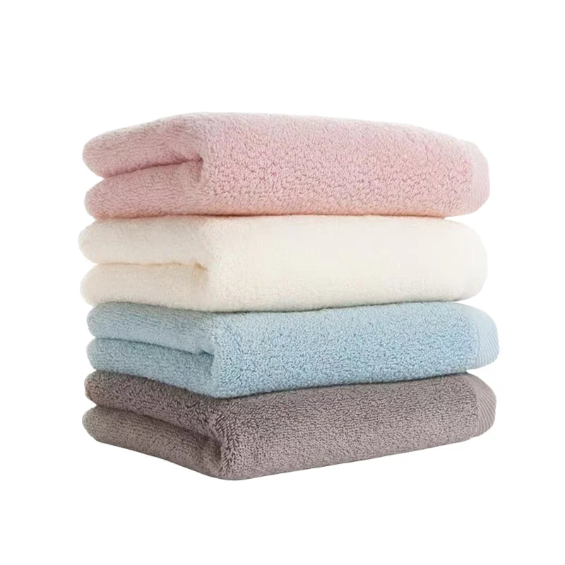 Luxury Pure Cotton Bath Towel, Long Staple Cotton Soft Skin-Friendly Large Towel